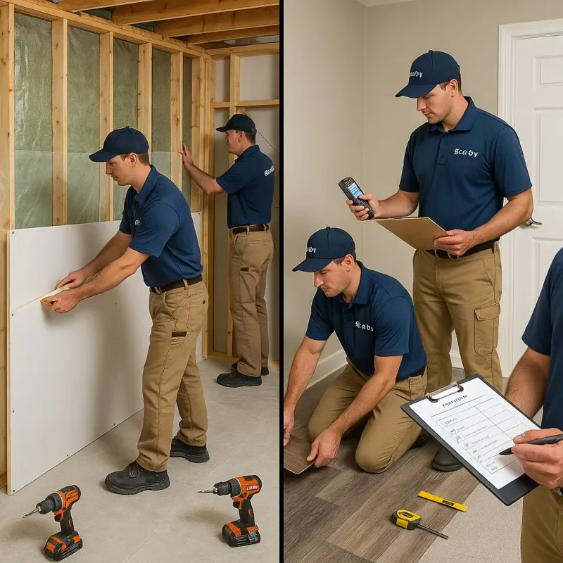 Repairs and Reconstruction process in Pilot Rock, OR